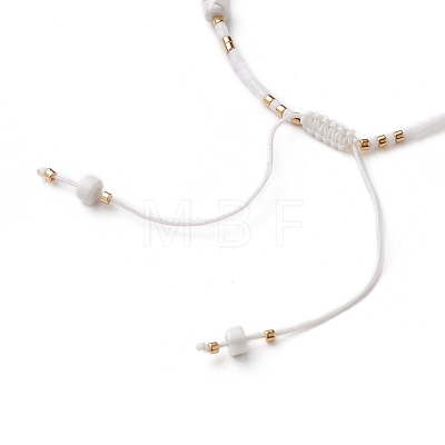 Adjustable Nylon Thread Braided Bead Bracelets BJEW-JB05504-03-1