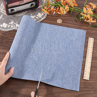 1 Roll PU Leather Fabric AJEW-CL0005-40A-1
