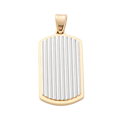 304 Stainless Steel Pendants STAS-U043-10G-1