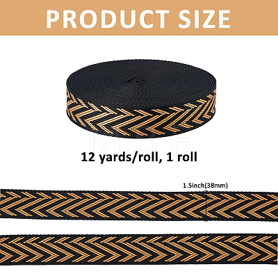12 Yards Arrows Polyester Ribbon OCOR-PH0008-13D-1
