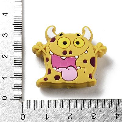 Little Monster Silicone Beads SIL-R014-02B-1
