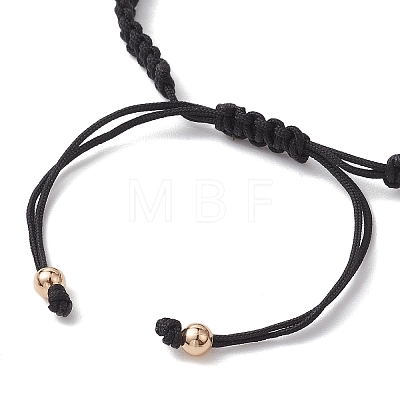 Polyester Braided Bead Bracelet Making AJEW-JB01250-02-1