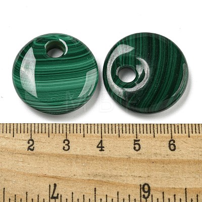 Natural Malachite Pendants G-Q185-01B-01-1