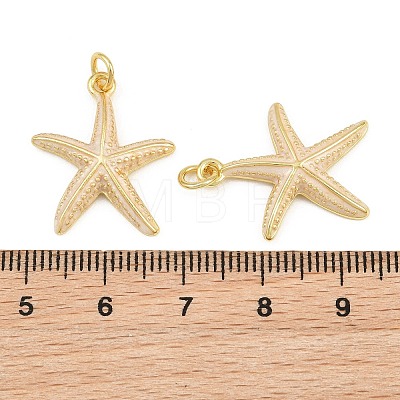 Brass Enamel Pendants KK-CBACBC6-05G-05-1