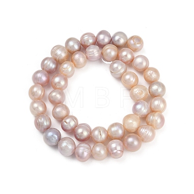 Natural Cultured Freshwater Pearl Beads Strands PEAR-I007-07Z-01A-1