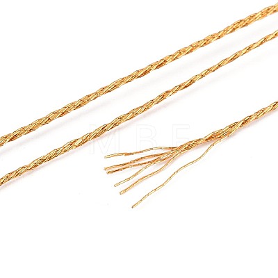 50M 6-Ply Round PET Metallic Thread MCOR-T003-02A-1