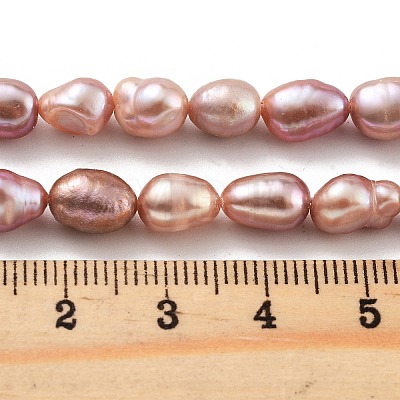 Natural Cultured Freshwater Pearl Beads Strands PEAR-P062-29E-1