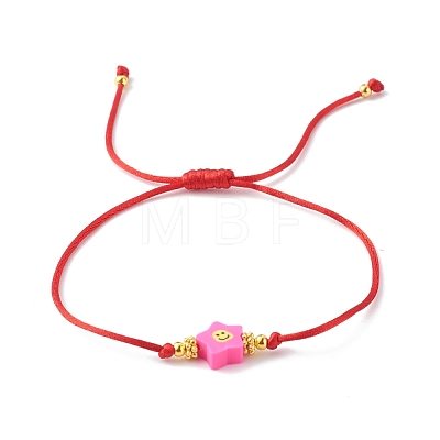 Adjustable Nylon Thread Cord Bracelets BJEW-JB06434-1