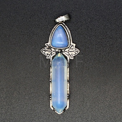 Opalite Pointed Big Pendants PW-WG9A7F3-08-1