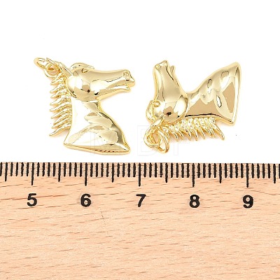 Brass Pendants KK-C162-068G-1