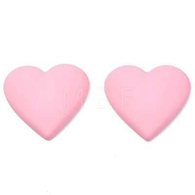 Opaque Spray Painted Acrylic Cabochons ACRP-S679-020-1
