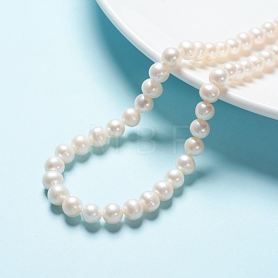 Natural Cultured Freshwater Pearl Beads Strands PEAR-R063-16-1