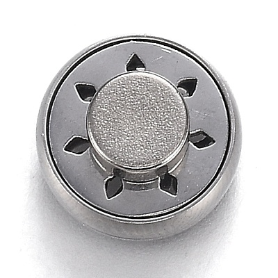 304 Stainless Steel Diffuser Locket Clips AJEW-N025-01P-1