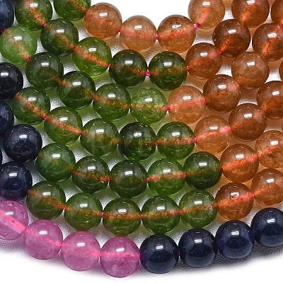 Natural Malaysia Jade Beads Strands G-L645-C01-4mm-11-1
