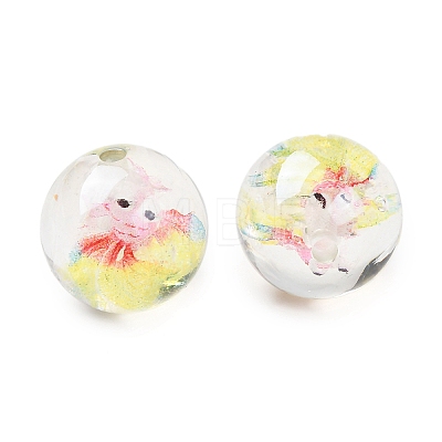 Transparent Resin Beads RESI-C073-01B-1