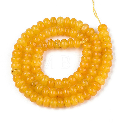 Dyed Natural White Jade Beads Strands G-T139-59A-07-1