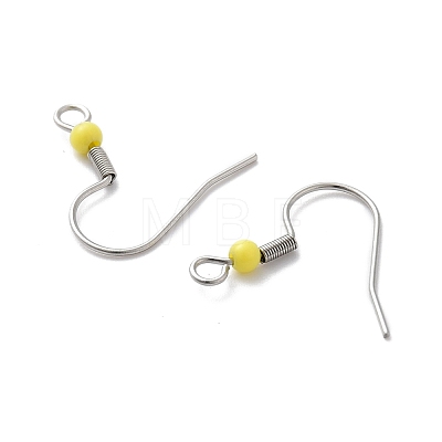 316 Surgical Stainless Steel Earring Hooks STAS-E044-01P-03-1
