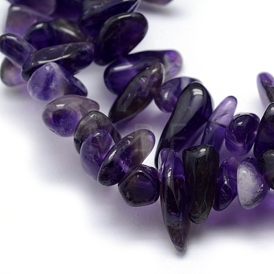 Natural Amethyst Beads Strands X-G-K220-04-1