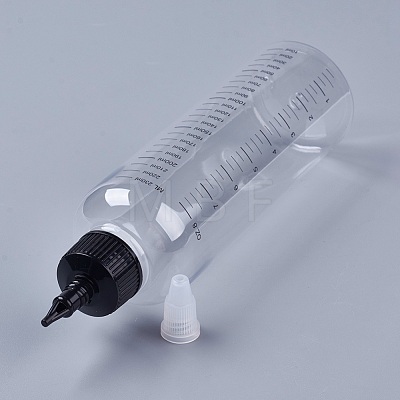 Transparent PET Plastic Empty Bottle TOOL-WH0090-02C-1