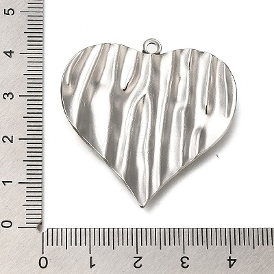 304 Stainless Steel Pendants STAS-H225-09P-1