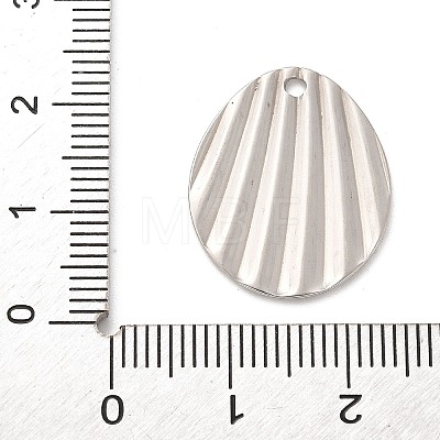 304 Stainless Steel Pendants STAS-F349-05P-01-1