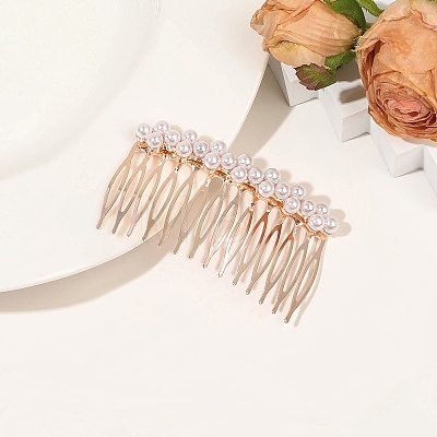 Alloy Hair Combs PW-WG713EE-09-1