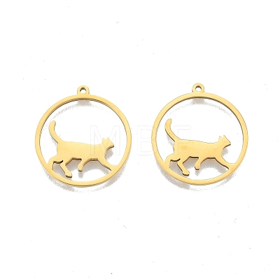 Ion Plating(IP) 201 Stainless Steel Pendants LS-STAS-N098-098LG-1