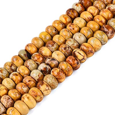 Dyed Synthetic Imperial Jasper Beads Strands G-Q606-99A-04-1