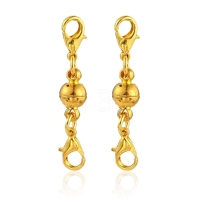 Brass Magnetic Clasps KK-YW0001-56G-1