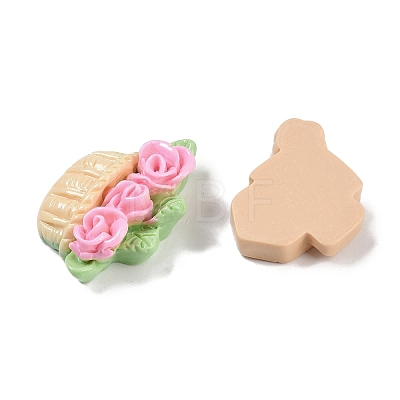 Opaque Resin Cabochons RESI-H162-11-1