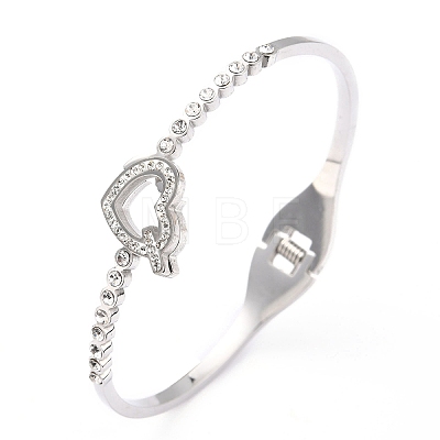 304 Stainless Steel Bangles BJEW-O184-22-1