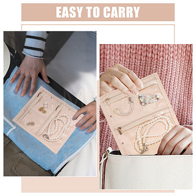 Nylon Travel Jewelry Bag AJEW-WH0596-904-1