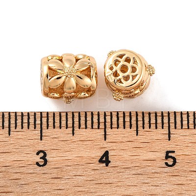 Brass Beads KK-S389-32G-1