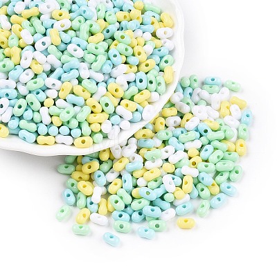 Opaque Acrylic Beads MACR-T048-02M-03-1