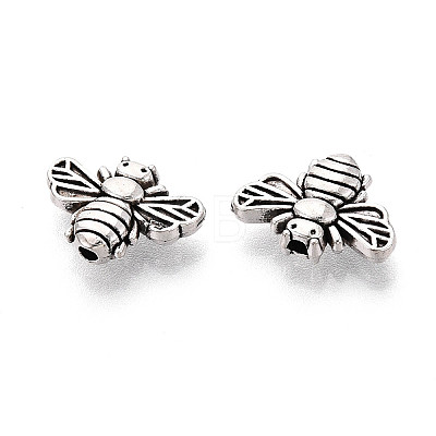 Tibetan Style Alloy Beads TIBEB-T005-02AS-1