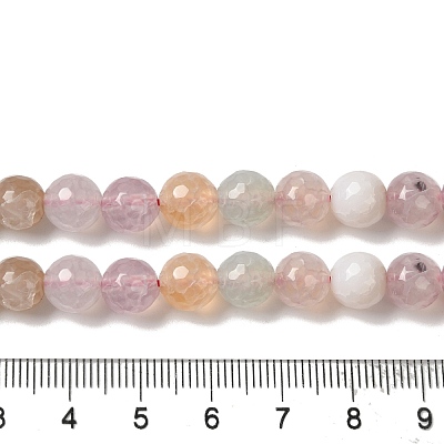 Dyed & Heated Natural Dragon Veins Agate Beads Strands G-P539-A01-23-1