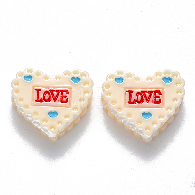 Resin Decoden Cabochons CRES-N022-27-1