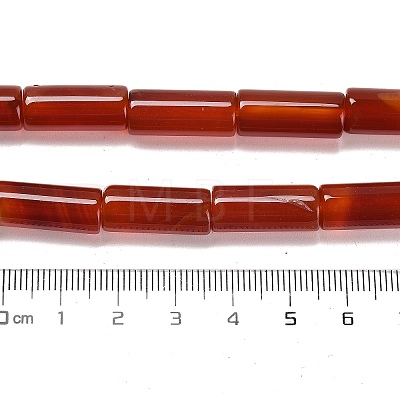 Natural Red Agate Beads Strands G-NH0020-A01-01-1