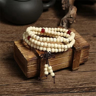 108 Beads Prayer Mala Bracelet PW-WG98399-11-1