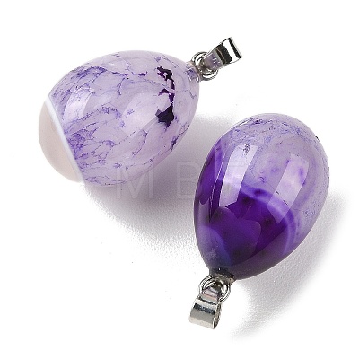 Natural Agate Pendants GG-K002-08A-23-1