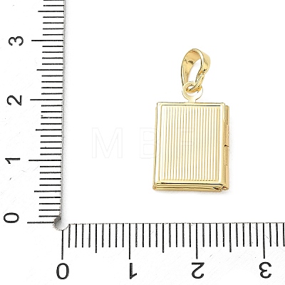 Brass Locket Pendants KK-CBAD360-15G-01-1
