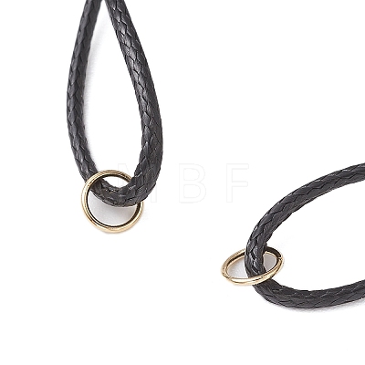 Adjustable Waxed Polyester Cord Bracelet Making AJEW-JB01312-01-1