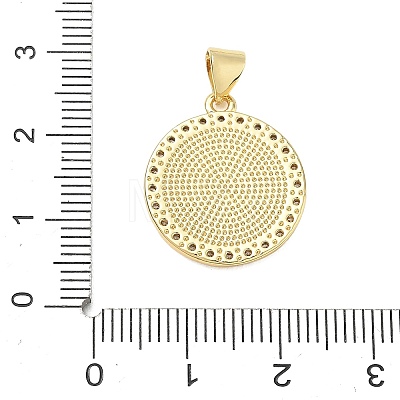 Religion Cross Brass Micro Pave Clear Cubic Zirconia Pendants CU-CBA83A6-03B-G02-1