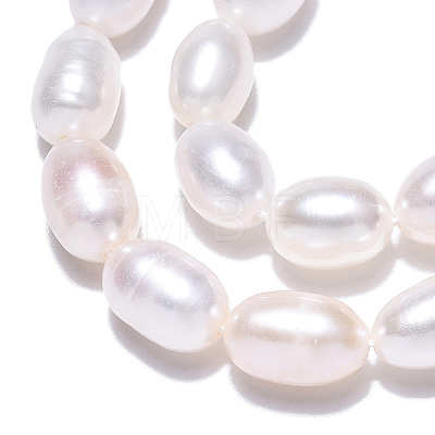 Natural Cultured Freshwater Pearl Beads Strands PEAR-N012-06L-1