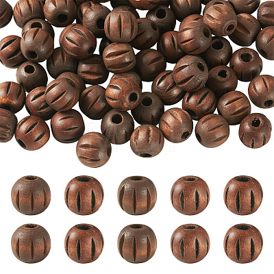 Wood European Beads WOOD-TA0003-10D-1
