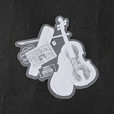 30Pcs 15 Styles Musical Instrument Theme Scrapbook Paper Kits DIY-D075-10-1