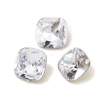 Glass Rhinestone Cabochons RGLA-L029-14B-283-1