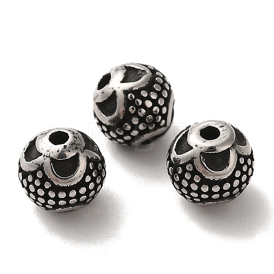 304 Stainless Steel Beads STAS-A080-42AS-1