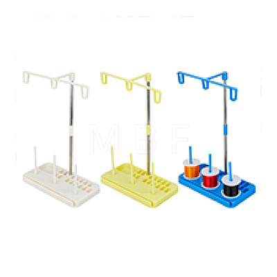 DICOSMETIC 3 Sets 3 Colors Plastic 3-Spool Thread Holders DIY-DC0002-39-1