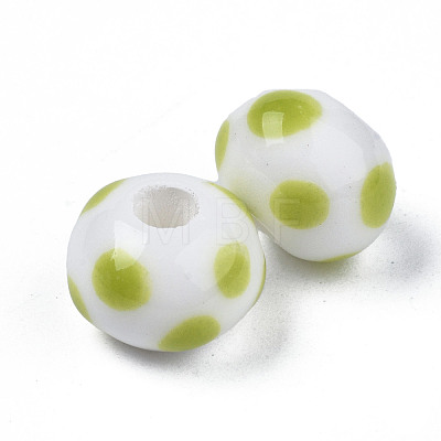 Handmade Porcelain Beads PORC-S504-001H-1